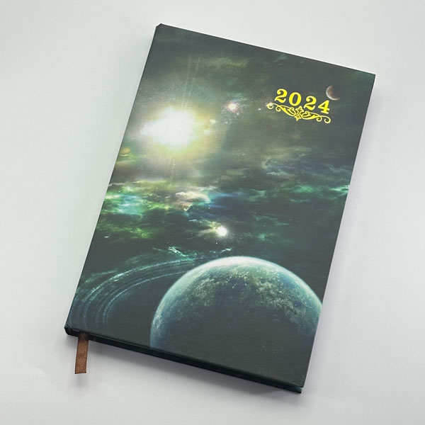 Caderno de planejamento de agenda personalizado