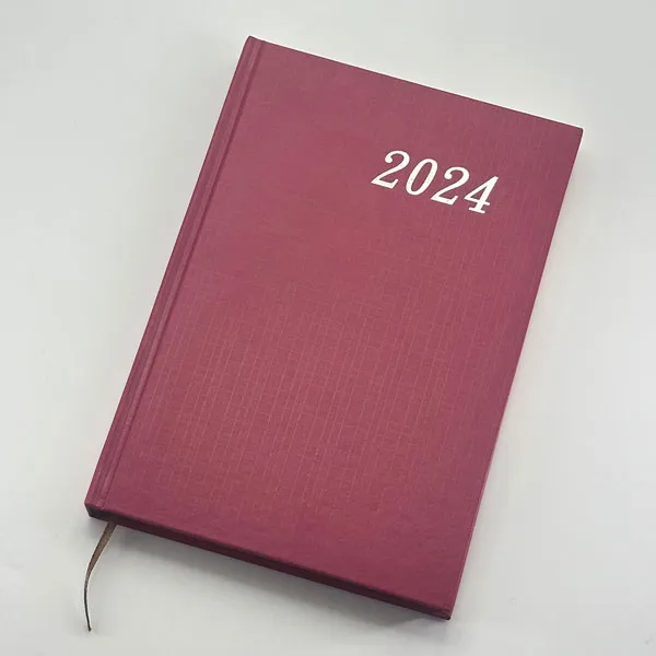 Logotipo personalizado do caderno de planejamento de agenda