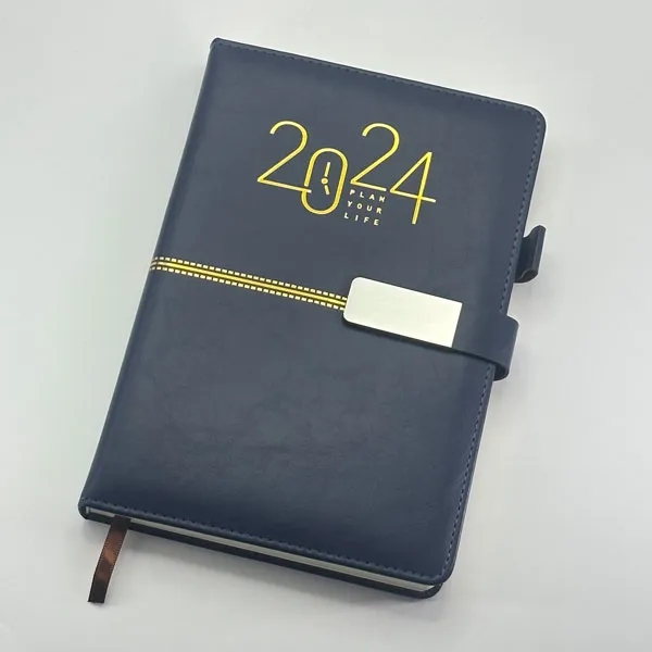 Caderno de plano de agenda personalizado