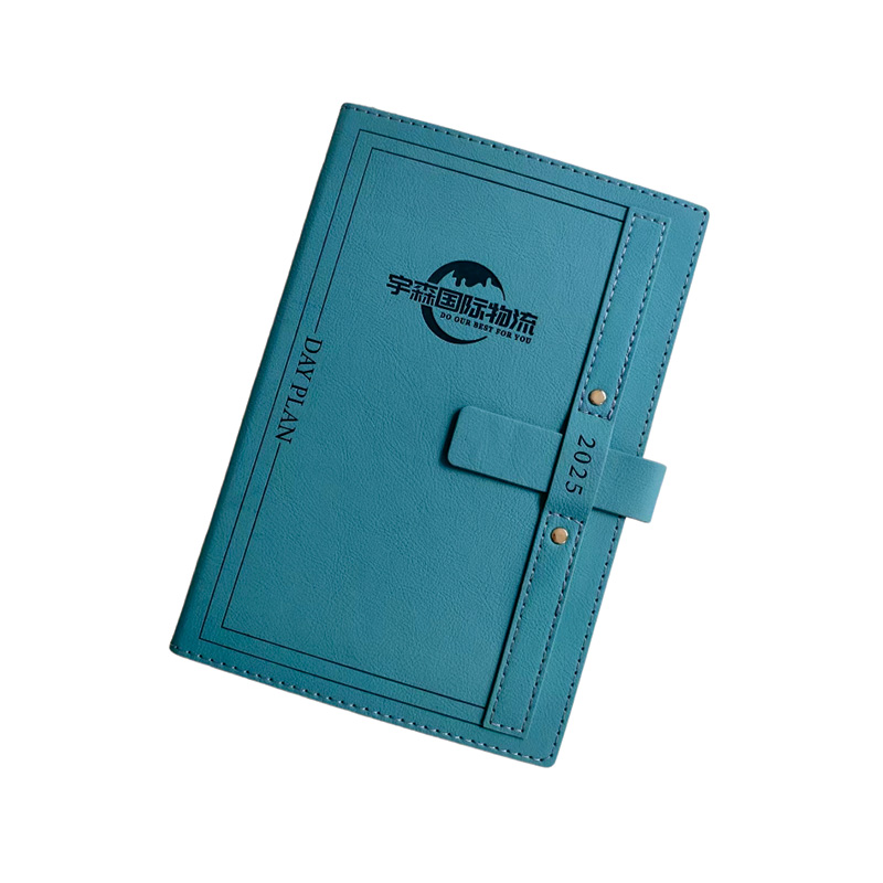 Notebook de couro azul