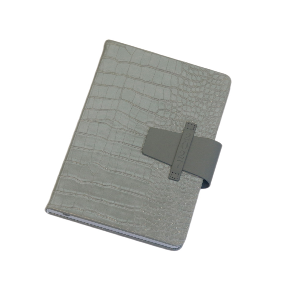 Caderno cinza