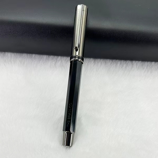 caneta de gel metálica