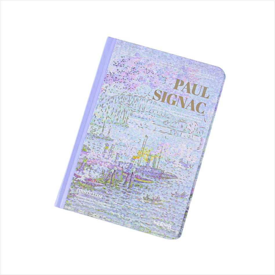 Caderno de pintura a óleo
